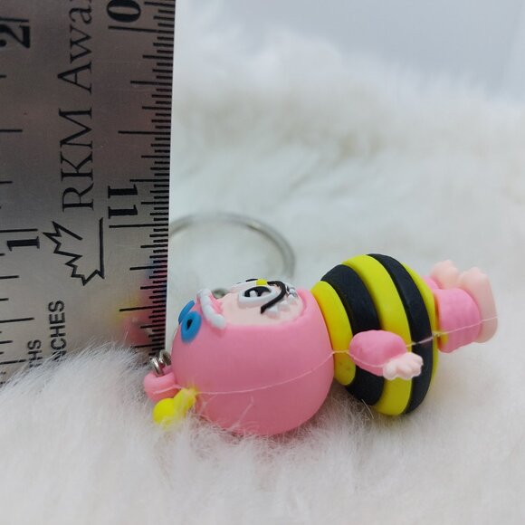 2/$19  Labubu bee outfit pink keychain - Picture 7 of 7